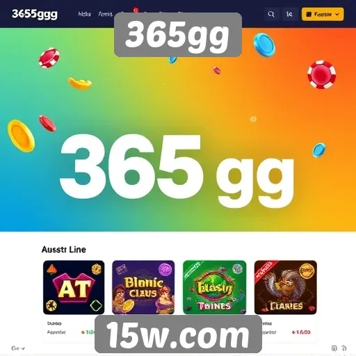 Plataforma 365gg se destaca por sua interface intuitiva